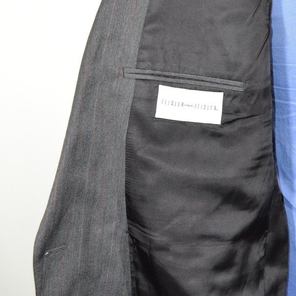 Zeidler and Zeidler 42R Sport Coat Blazer Suit Jac - Picture 7 of 8